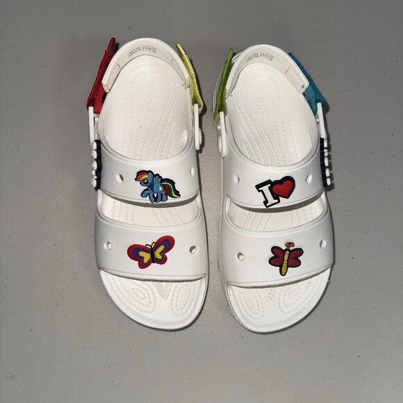 Crocs Womens 8 Sandals Casual Classic All Terrain Adjustable Straps Ventilation - Picture 1 of 10